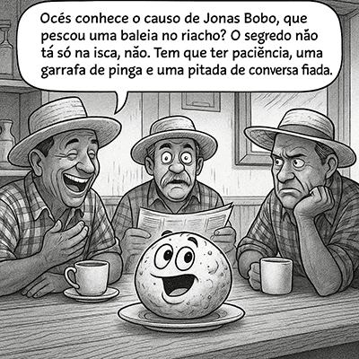 Pão de queijo falando - 400px