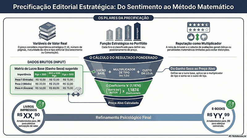 Precificação de livros e ebooks